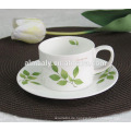 Porzellantasse &amp; Untertasse, Kaffee / Tee-Set, 12er Tee-Set